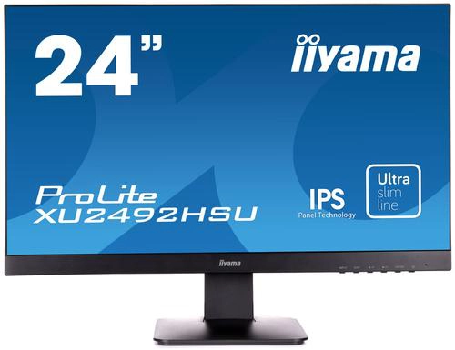 Mon 23.8 iiyama IIYAMA XU2492HSU-B1 Noir VGA HDMI  DP USB2 HP2x2W Garantie 3 ans