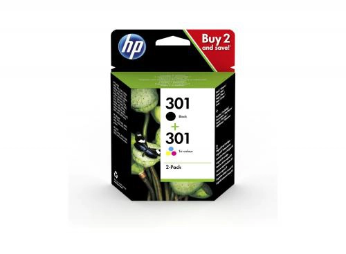 Cartouche HP 301 Ink Cart Combo 2-Pack Blister