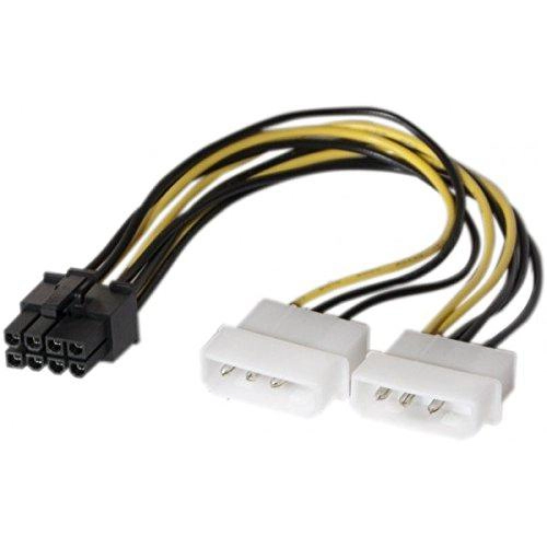 Connect 146693, Molex (4-pin), PCI-E (8-pin), Mâle, Femelle, Droit, Droit