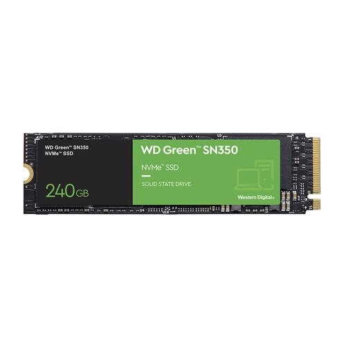 HDD SSD 240Go WD Green SN350, M.2, 2400 Mo/s, 8 Gbit/s Nvme