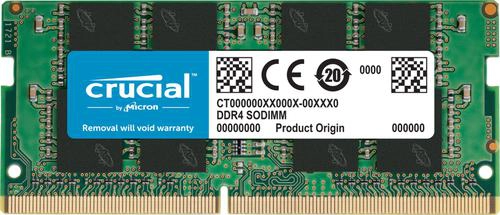 SO-DIMM Crucial 16 Go DDR4, 3200 MHz CT16G4SFRA32A