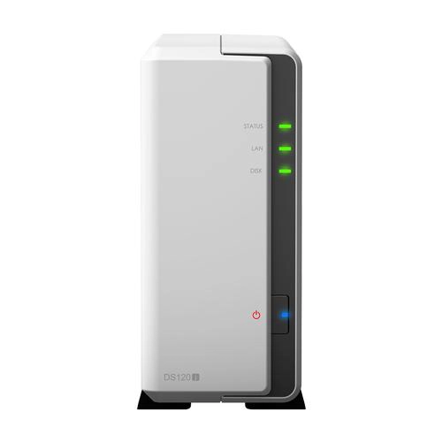 NAS Synology DiskStation DS120j, Tower, Marvell Armada 3700, 88F3720, Gris