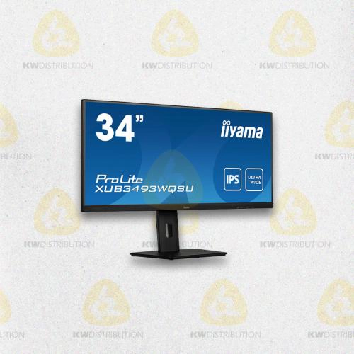 Mon 34 iiyama XUB3493WQSU-B5 IPS UltraWide Quad HD HDMI 4 ms 75 Hz