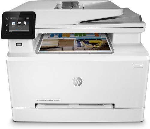 Imprimante HP Color LaserJet Pro M283fdn, Laser couleur, A4, Blanc