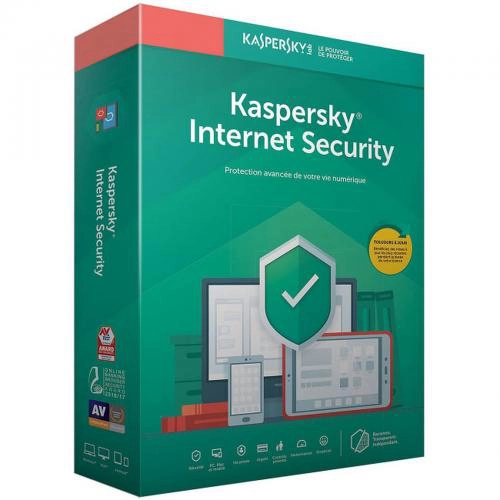 Kaspersky Internet-Security 2020 1 poste 1 an OEM