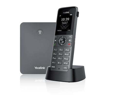Yealink W73P, Téléphone mobile IP, Gris, Combiné sans fil, 100 entrées, TFT, 4,5