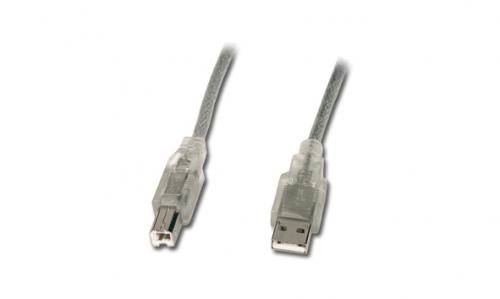 Connectique imprimante USB2 male/male  A-B 3m