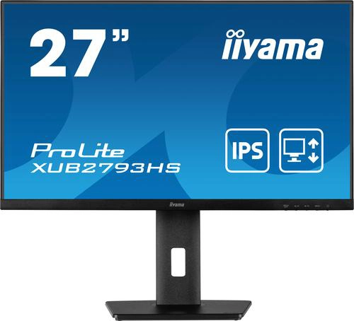 Mon 27 iiyama XUB2793HS-B5 IPS Full HD HDMI 4 ms 75 Hz Haut-parleurs VESA pivot 