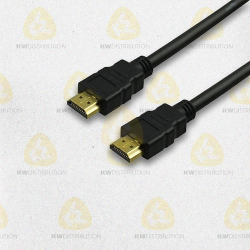 Câble HDMI2.0 AM/AM 30AWG BC,
	Longueur :  5,0M
	Couleur : Noir
