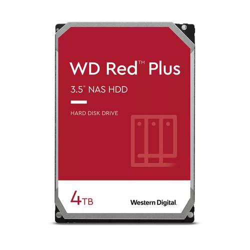 Western Digital Red Plus WD40EFPX, 3.5', 4 To, 5400 tr/min
