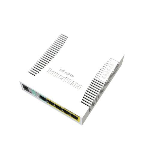 Mikrotik Switch 5 ports (4 ports gigabit Ethernet, 1 port SFP)  RB260GSP