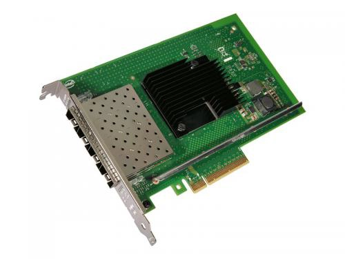 Carte réseau Intel X710-DA4, Interne, Avec fil, PCI Express, Fibre, 10gigabit
