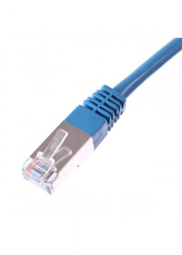 cable 5m RJ45 Catégorie 6 FTP (Blindé)bleu