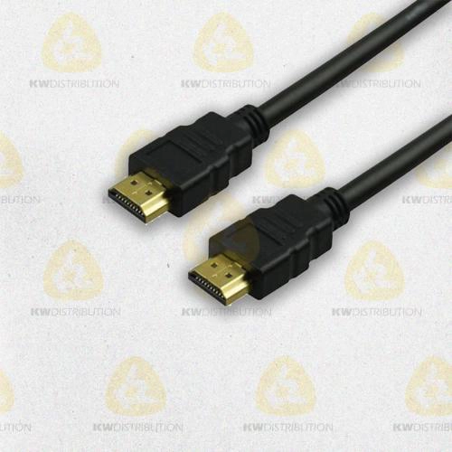 Câble HDMI2.0 AM/AM 30AWG BC,
	Longueur :  2,0M
	Couleur : Noir
