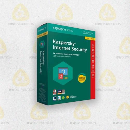 Kaspersky Internet Security 2019 3 postes 1 an