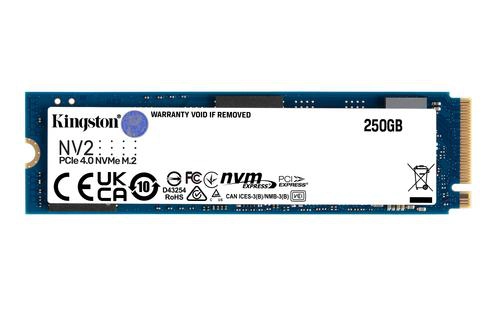 Kingston Technology 250G NVME  M.2 2280 PCIe 4.0 3000 Mo/s