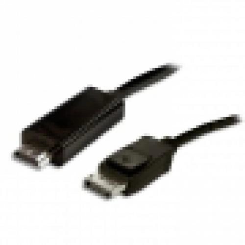 Cable Display Port Male vers Hdmi Male type A 1.80 M 2K-4K