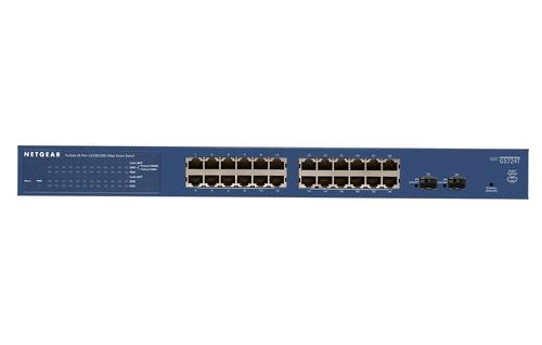 NETGEAR ProSAFE GS724Tv4, Géré, L3, Gigabit Ethernet (10/100/1000), Full duplex,