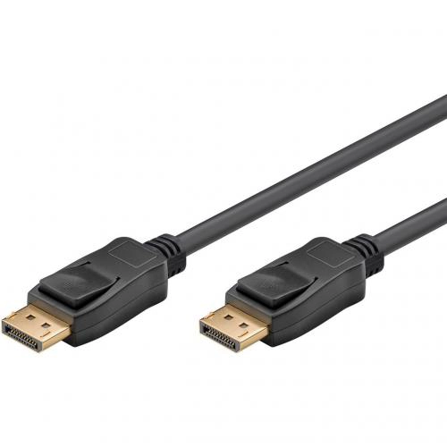 Cable DisplayPort vers DisplayPort 2m,  Mâle, Mâle, Noir