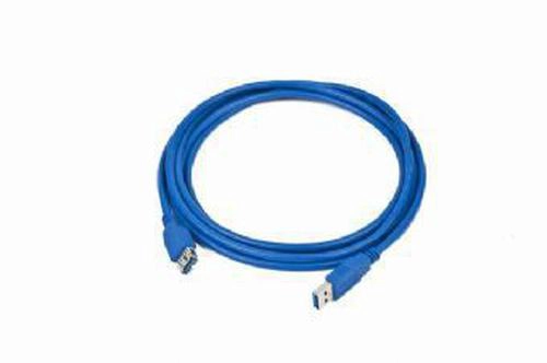 Rallonge USB 3.0 A M F  3 m bleue