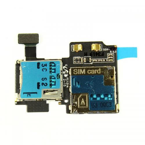 Lecteur Sim + Carte mémoire Galaxy S4 i9505