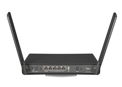 Mikrotik hAP ac³, Wi-Fi 5 (802.11ac), Bi-bande (2,4 GHz / 5 GHz), Ethernet/LAN,
