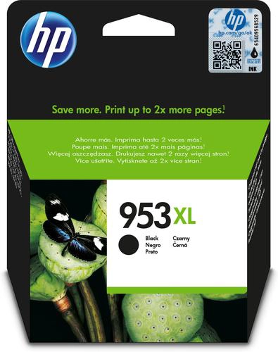 HP Cartouche d’encre 953XL noire grande capacité authentique 2000 pages